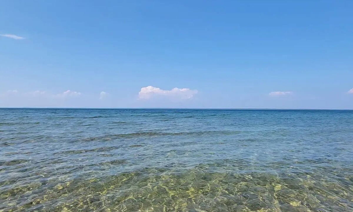 Cheboygan Cottage | 100' Lake Huron Beachfront, LP9 Snowmobile Access