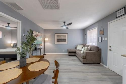 Biggs Field Apartment | 1BR 1BA Chic Home King Bed Smart TVs