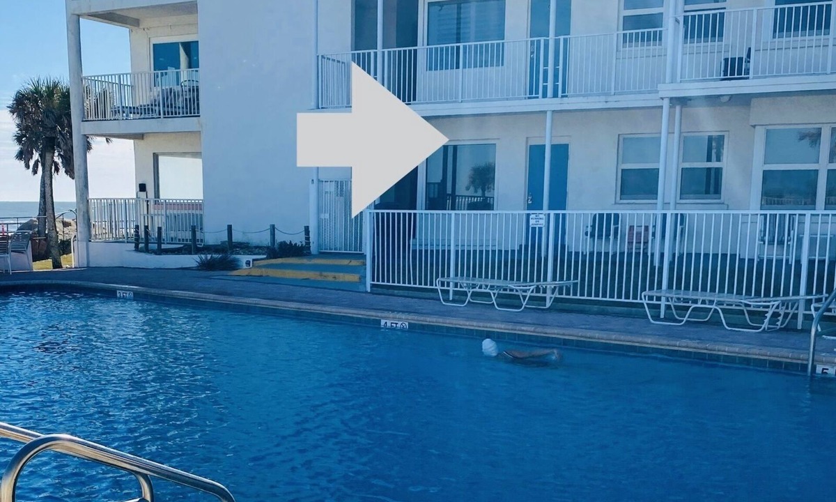 Lenox Park Condo | 1ST FLOOR KITCHENETTE OCEAN JEWELS AT HEATED POOL GREAT OCEAN VIEW NEW 2 POOLS