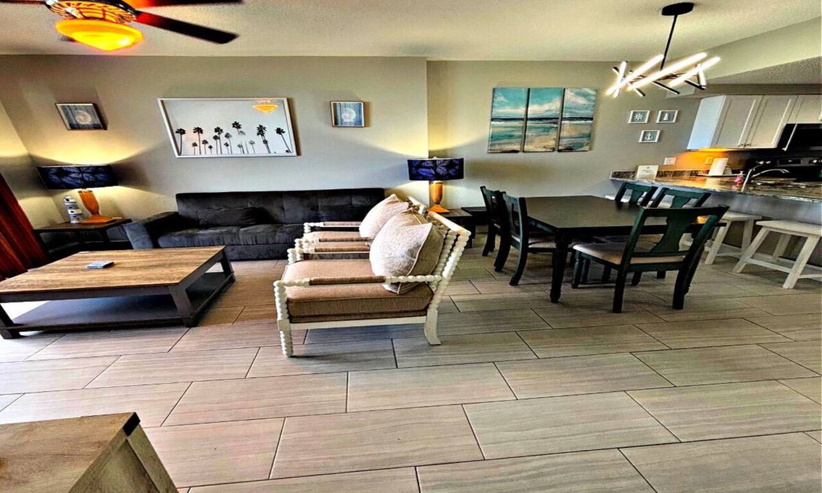 Brush - Stewarts Condo | 3 BR Condo Direct Oceanfront Wyndham Ocean Walk - Daytona Funland/2425