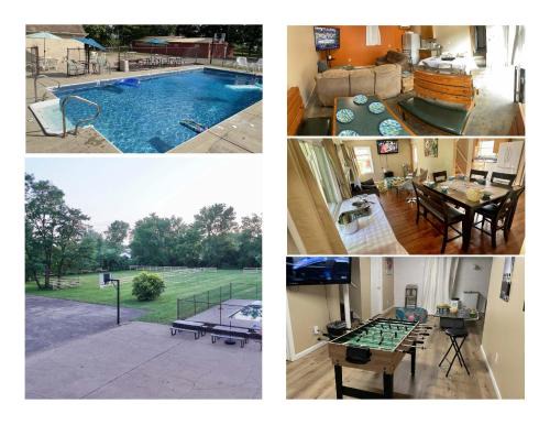 Indianapolis House | 4BR, 4Ba Home with Game Room, Lounge Areas, Pool, Outdoor Space, Office & Exercise Room - Pet-Friendly