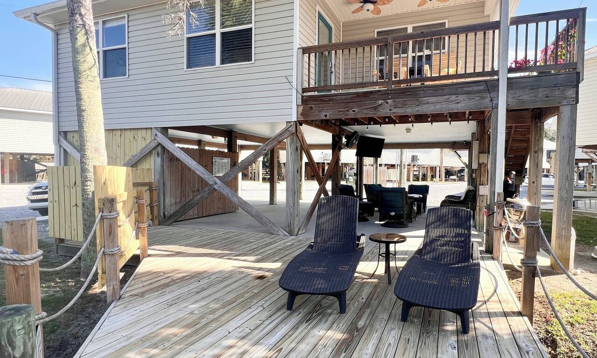 Foley House | Bon Secour Cottage - Riverfront near Gulf beaches, sports complex, Wharf, OWA