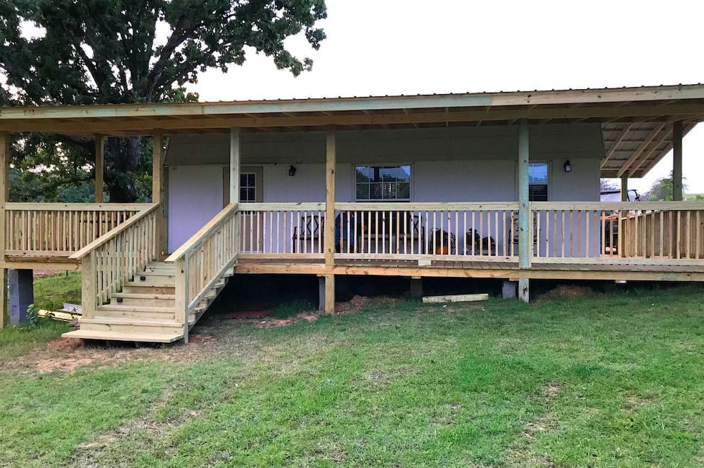 Hughes County Cabin | Comfortable Cabin Rental on a Winery for a Romantic Getaway in Oklahoma