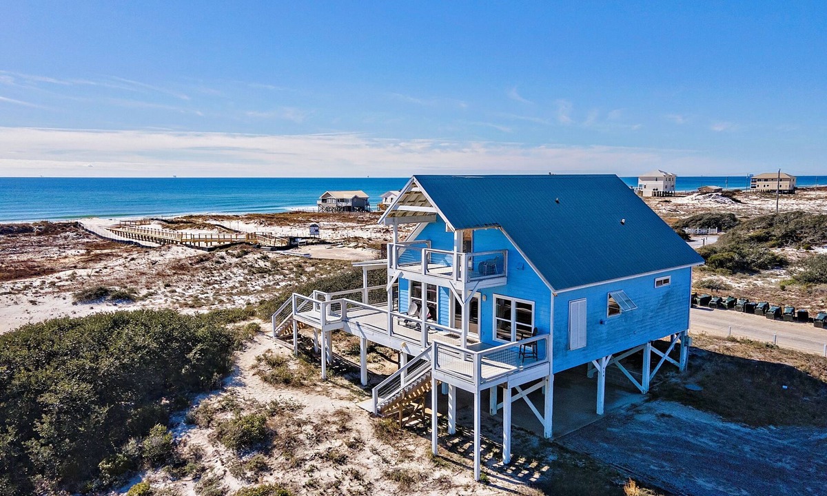 Gulf Shores House | Discover Peace at Dune Refuge Your Fort Morgan Gulf front Escape by Prickett Properties