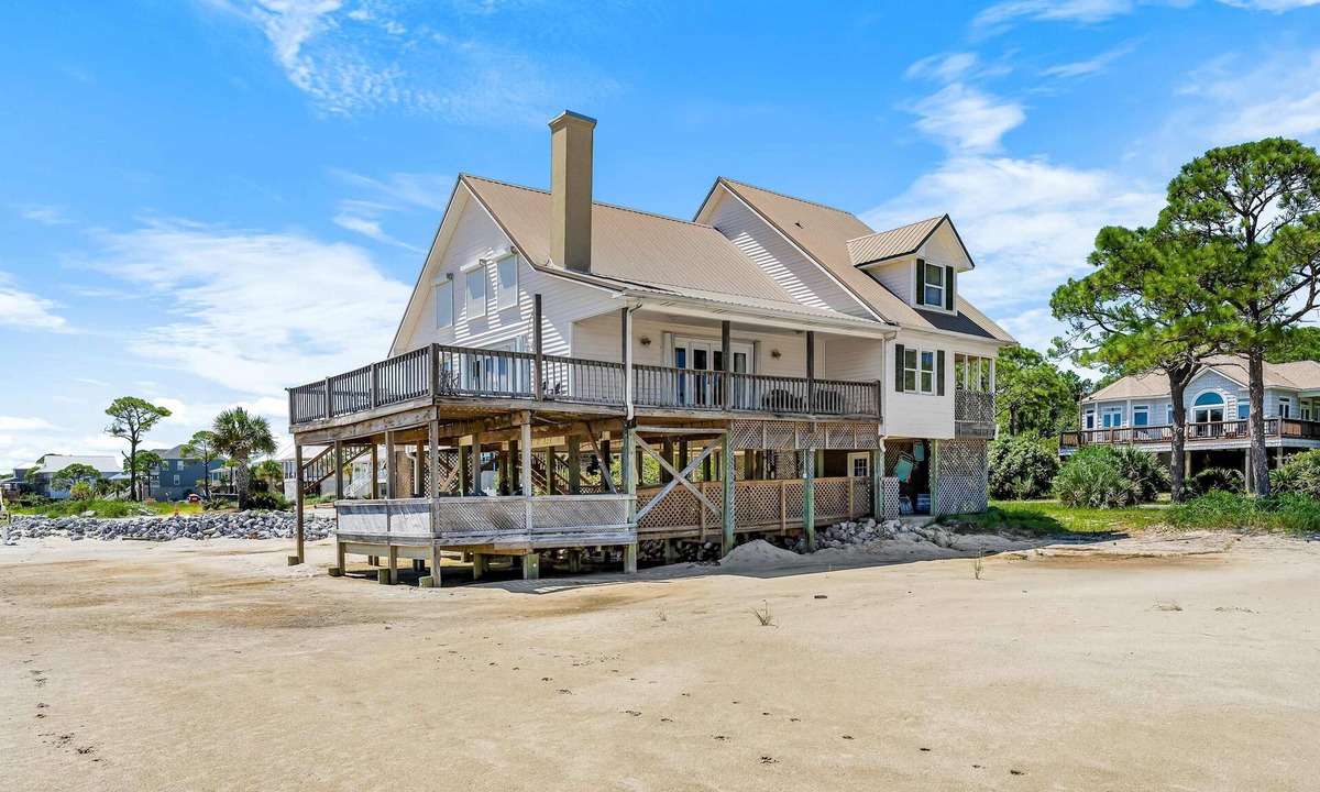 Audubon Place House | Dog-friendly beach house w/stunning water views, wrap-around decks & a loft