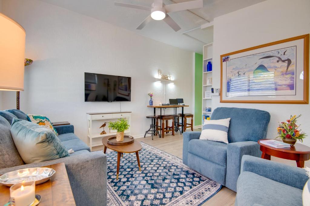 Cocoa Beach Apartment | Dogs Welcome, Steps to Beach: Cocoa Beach Retreat!