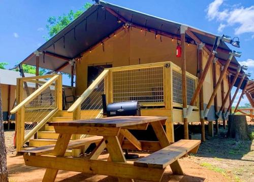 Sutherland Springs Other | Elevate Your Texas Vacation in this Safari Tent Glamping in Cibolo