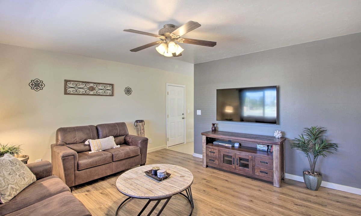 Tucson House | Fire Pit & Grill! Tucson Family Home, Walk to Park