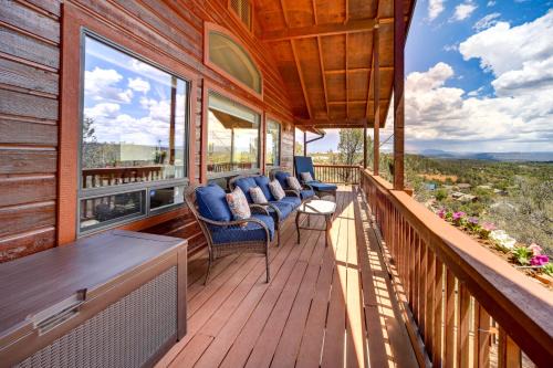 Payson House | Fire Pit & Views: ‘Falconcrest’ Cottage in Payson!