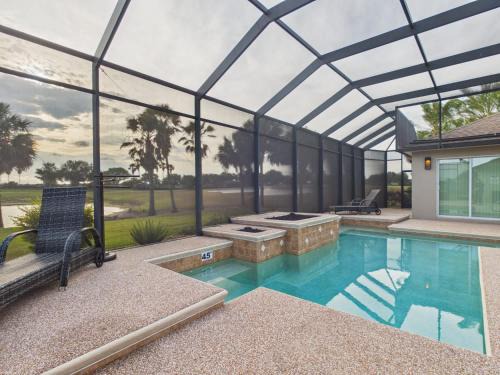 Gilchrist Villa | Golf course waterfront view