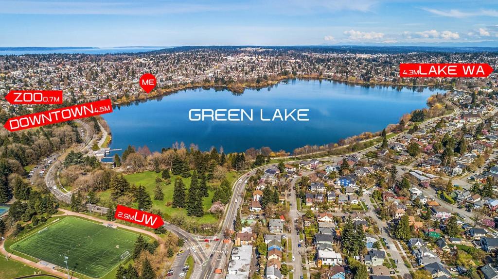 Phinney Ridge Villa | Green Lake 1st Line Home C Full Modern Remodeled