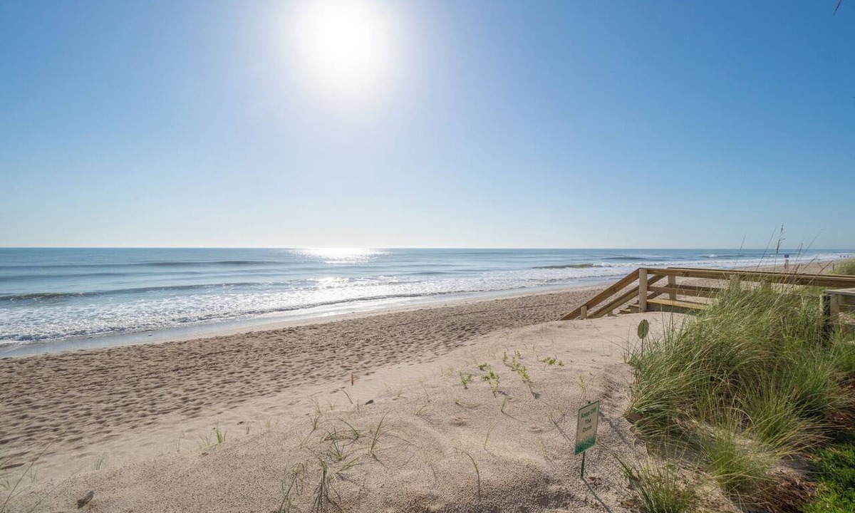Indian Harbour Beach Condo | Ground Floor Oceanfront Condo Steps to Beach Unit 106 Sleeps 6