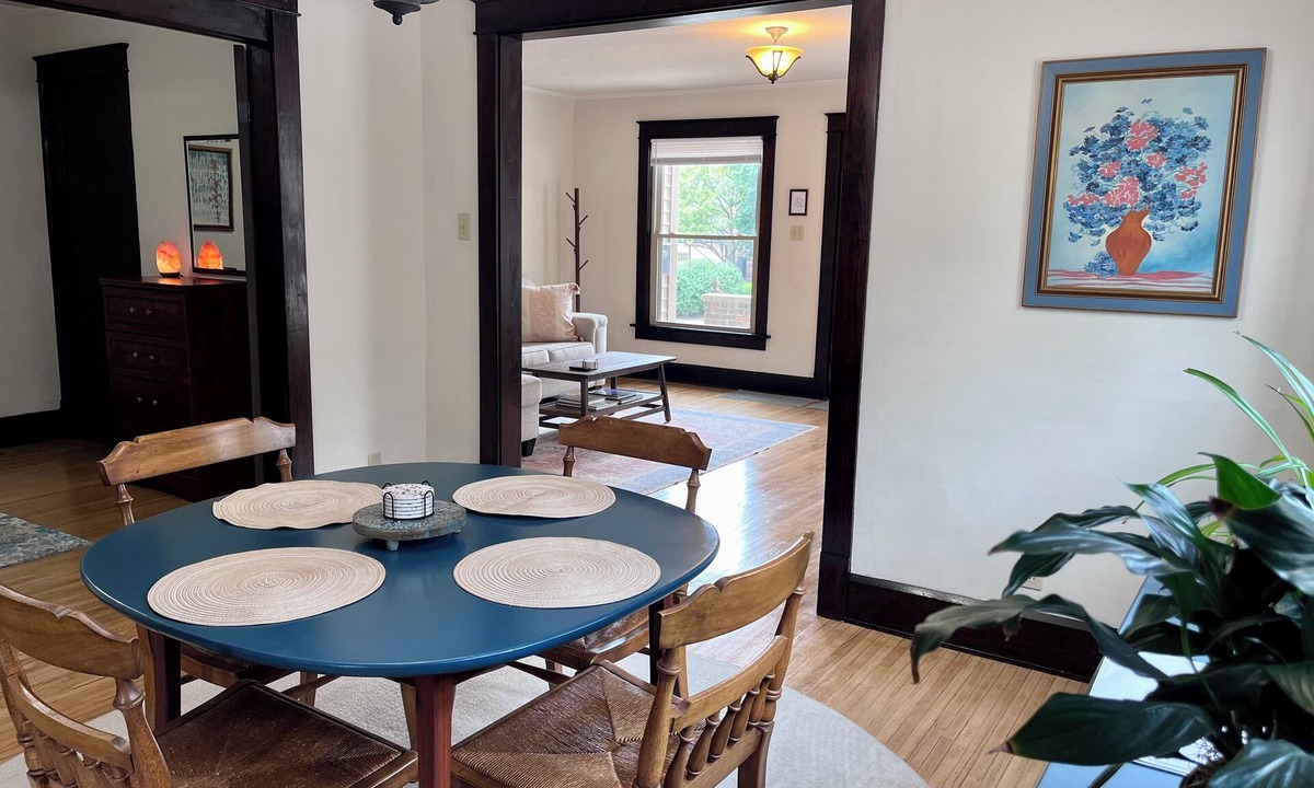 Tipton Apartment | Historic 2 bedroom 1 bath apartment with modern convenience in quaint Tipton