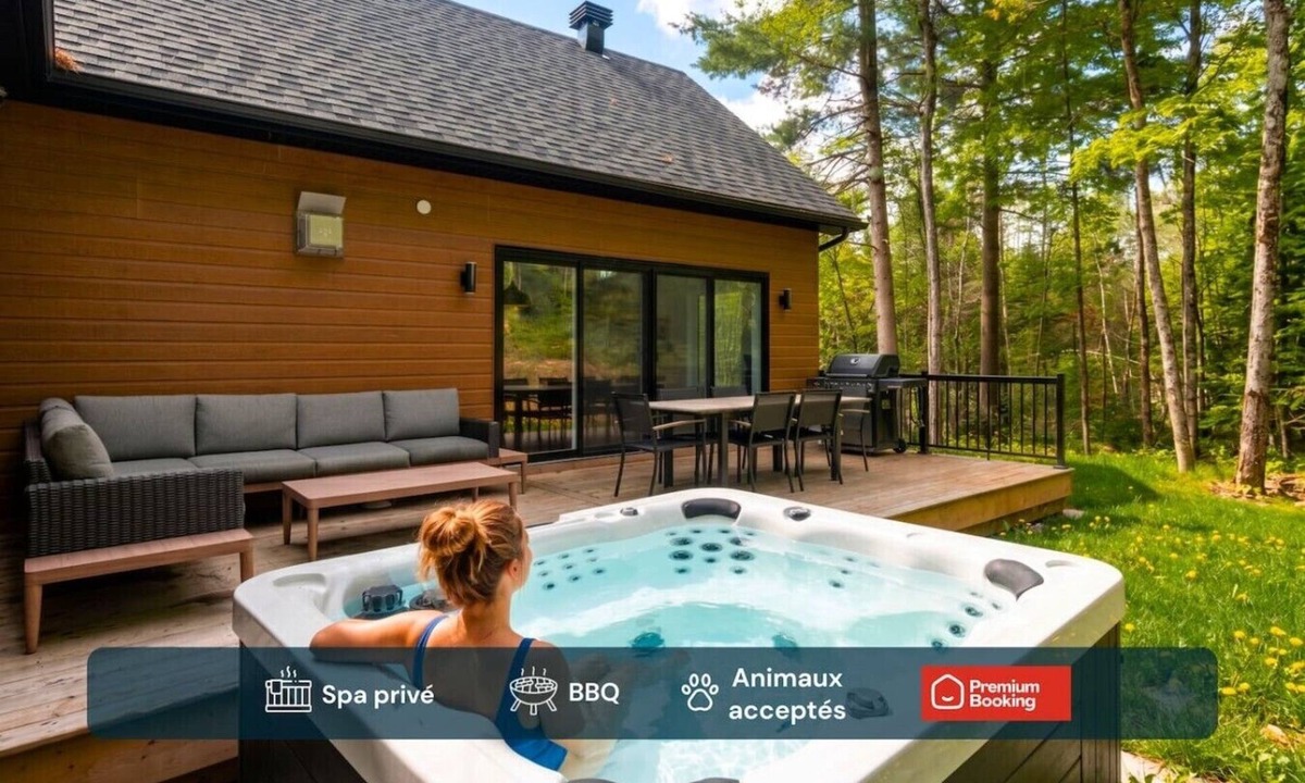 Pine Hill Ski Chalet | Légendaire/Private Spa & Games/Carling Lake