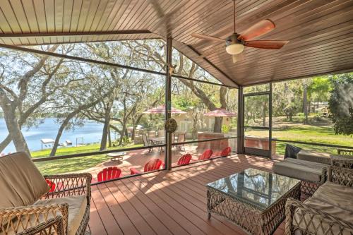 Melrose House | Lakefront Nature Escape! Cabin in Keystone Heights