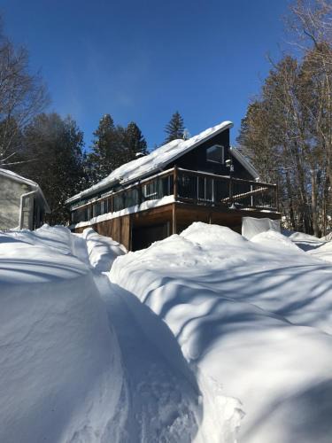 Prevost Ski Chalet | Le Blue Moon Spa, Fireplace & Near Ski Trails