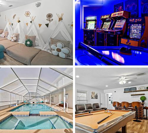 Indian Trails House | Luxury 10BR FREE pool heat, Hot Tub, & Game Room