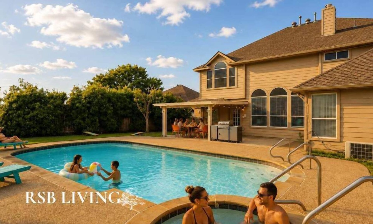 Fossil Creek House | Luxury 6BR 2.5BA Home with Pool Cinema & Game Room