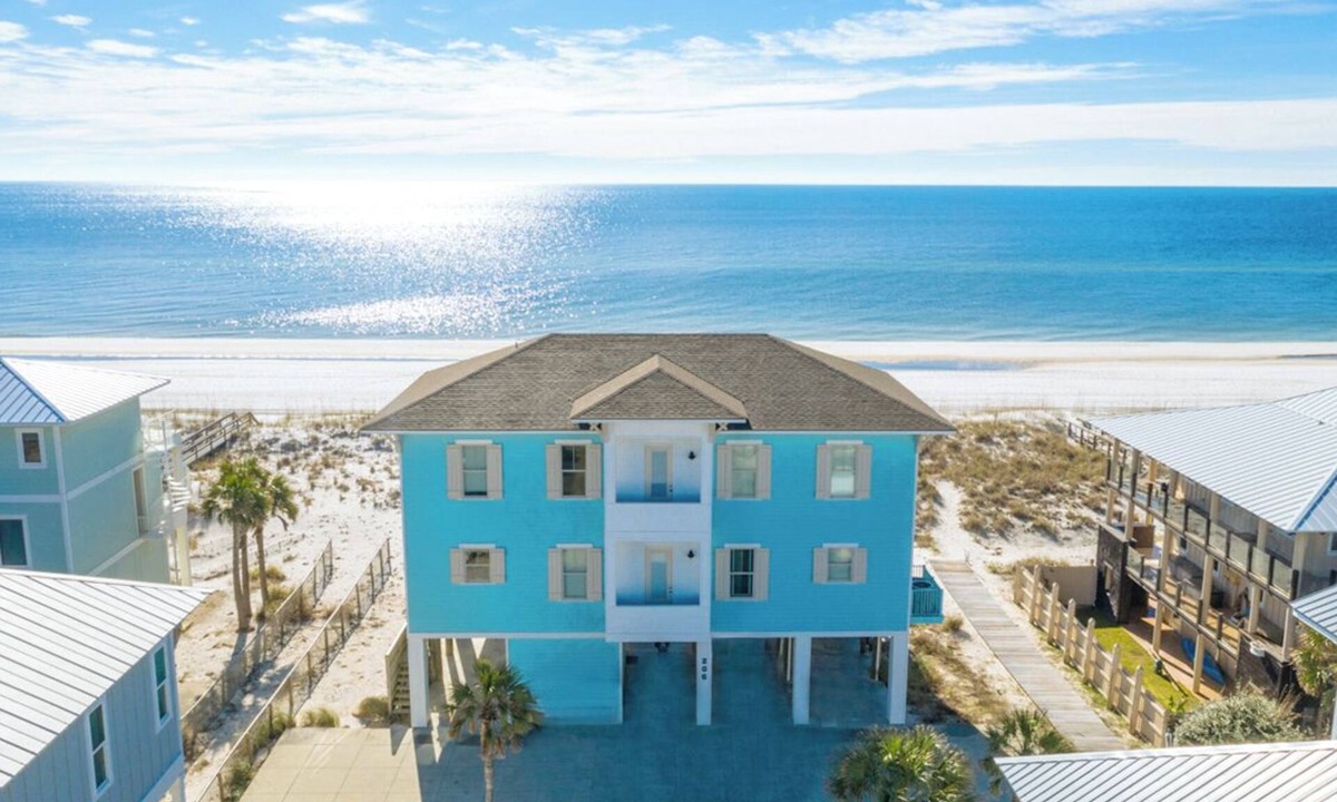 Villa Primera House | Luxury Gulf Front Home w/Gulf front pool and private dune walk-over to beach