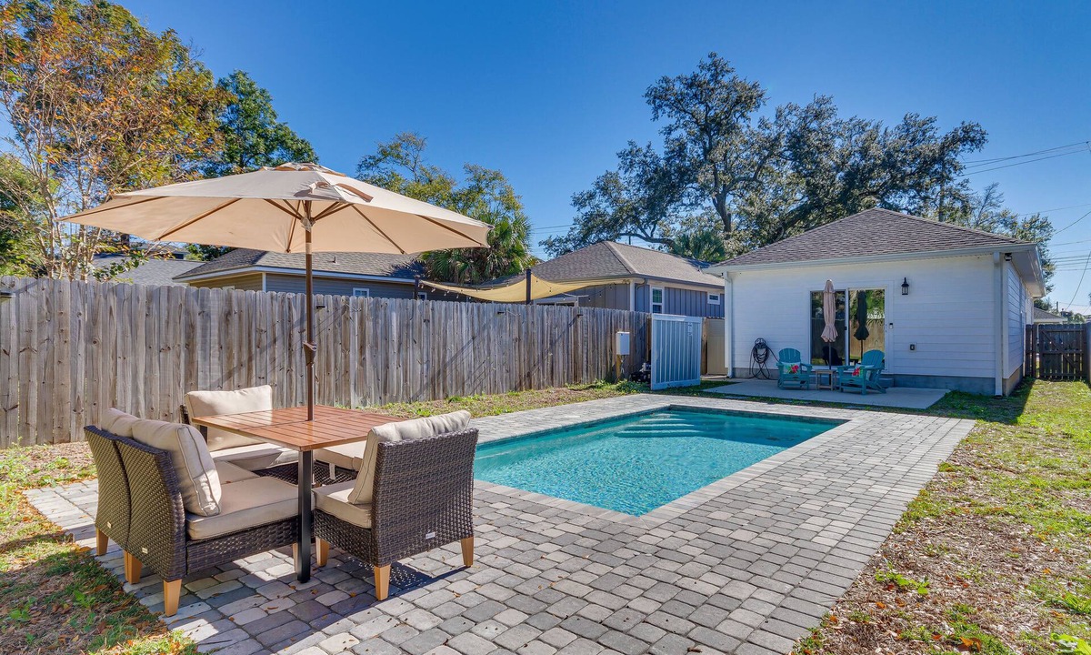Downtown House | Modern Pensacola Vacation Home w/Private Pool!