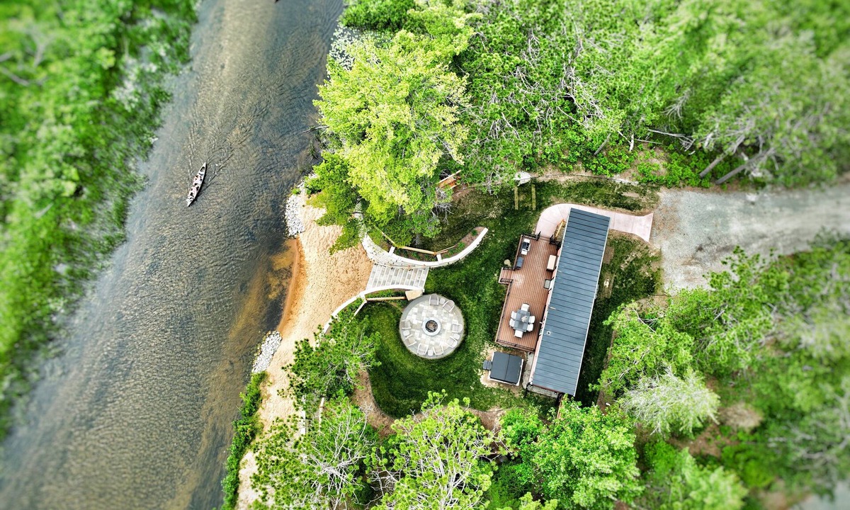 Au Train House | Near Pictured Rocks and trails, On the Au Train River, has private hot tub