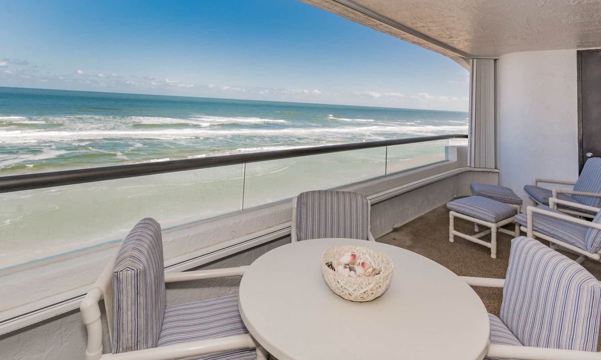 New Smyrna Beach Condo | Oceanfront Paradise with Luxury Amenities | Tradewinds 706