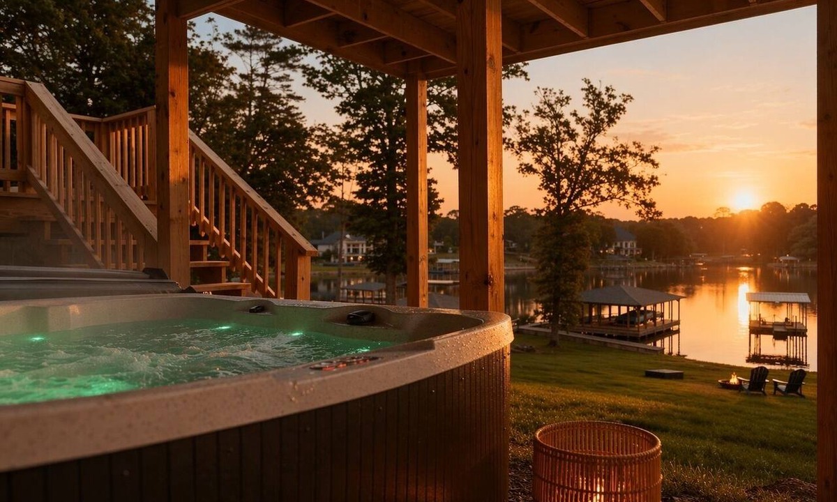 Mid America Cottage | Peaceful 4-bedroom Lake Hamilton Cottage w/Hot Tub, Fire Pit, Game Room + More