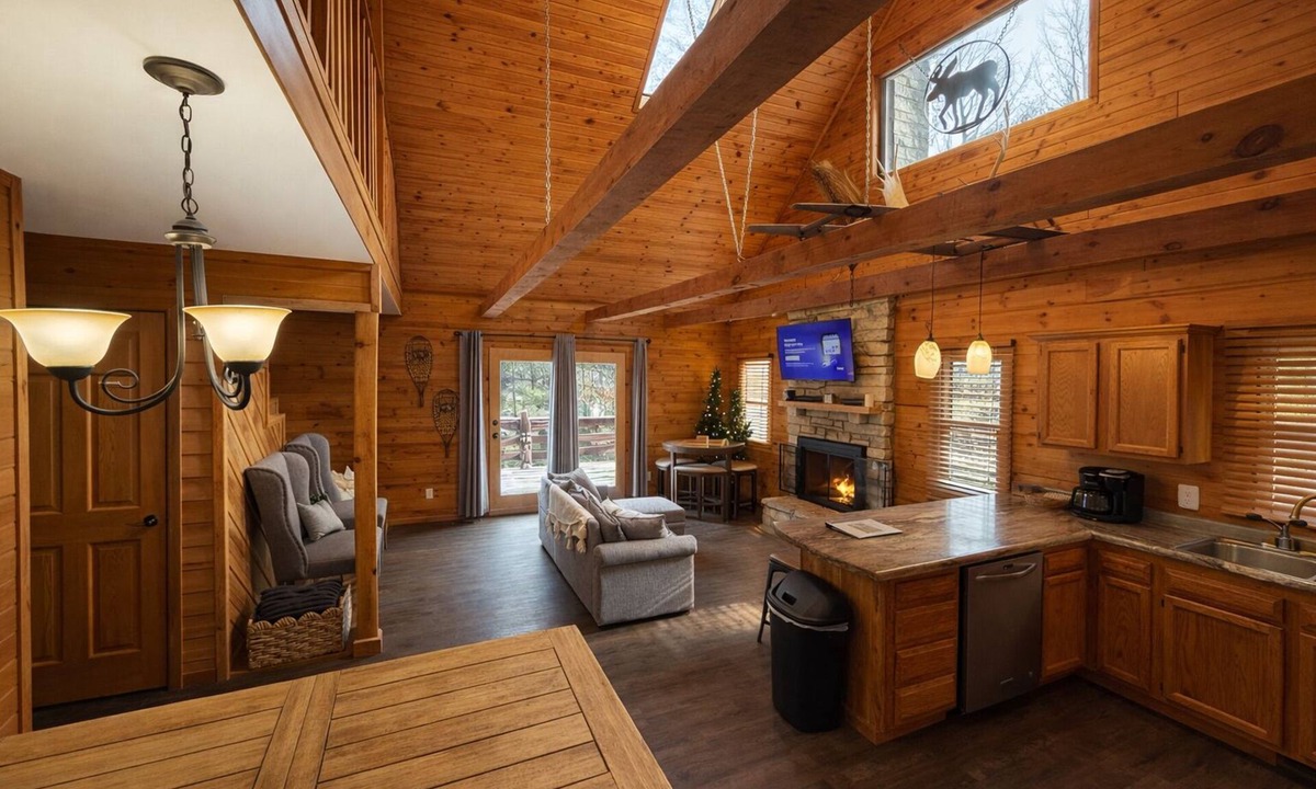 Coal Valley Cabin | Private Cabin Retreat with Hot Tub, Fire Pit & Gas Log Fireplace