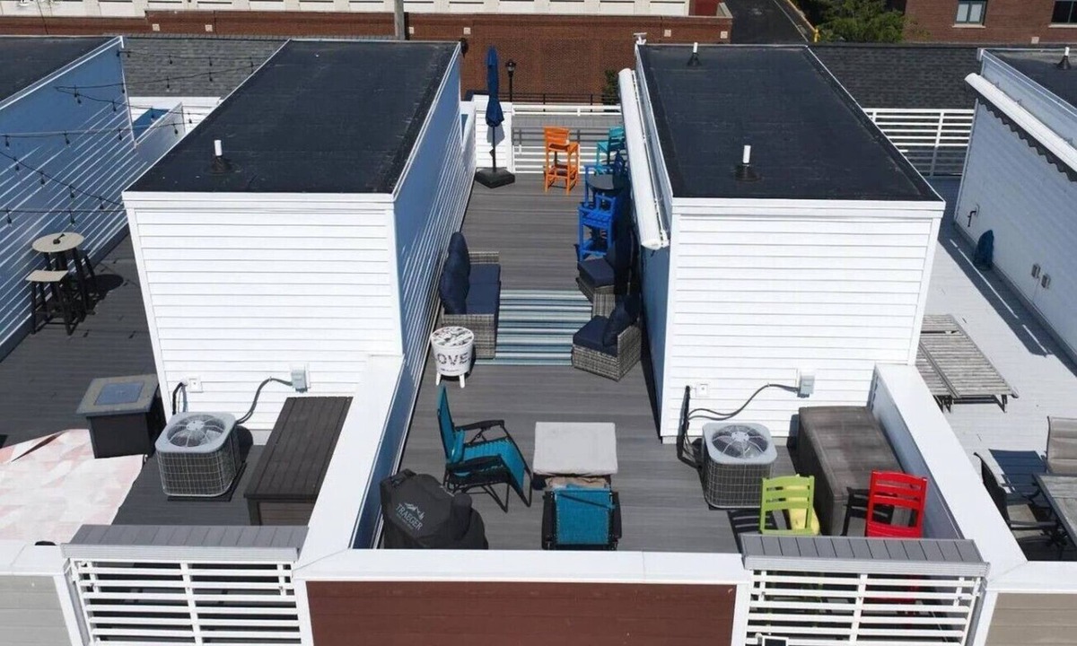 Sandusky Villa | Rooftop Deck | Water & C.P. Views | Modern Condo