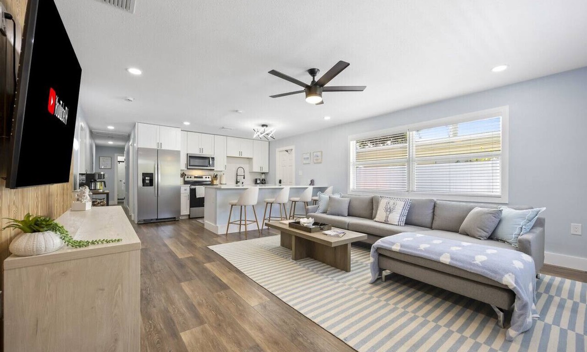 Cocoa Beach Apartment | Shark Tank Cocoa Beach 2 Units Perfect for Groups Walk to Beach, Bars, & Shops