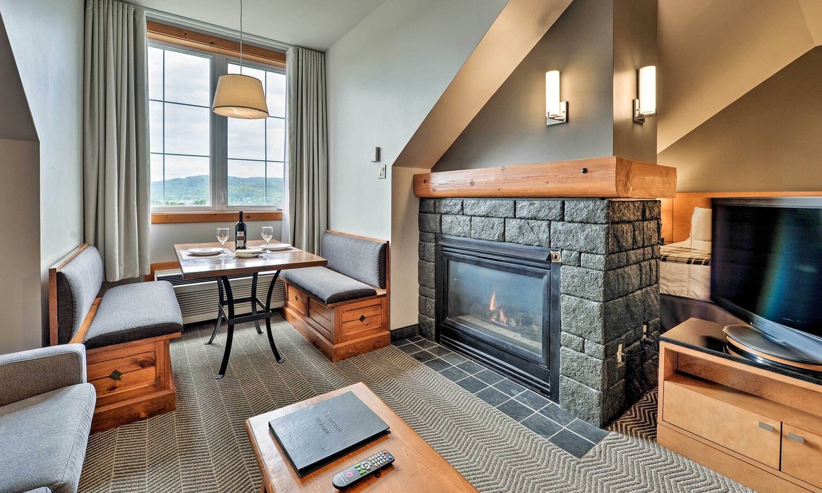 Mont-Tremblant Pedestrian Village Apartment | Ski-In/Out Studio on Mont Tremblant w/ Amenities!