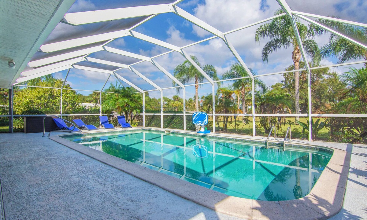 Vero Beach South House | Spacious 5 BR Retreat with Game Room & Heated Pool