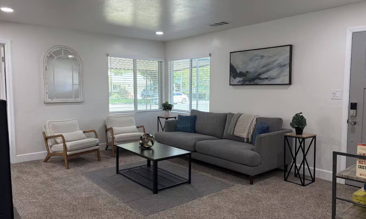 Modesto House | Spacious, Comfortable beds, New - Modern, Clean Home w/a Big Backyard