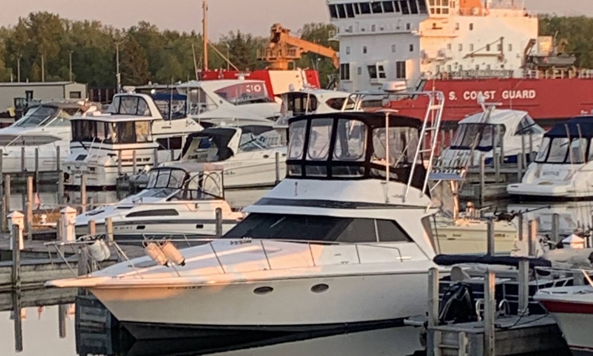 Cheboygan Boat Rental | Spend some time on the water on our 33 foot boat.