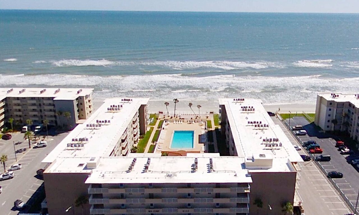 New Smyrna Beach Condo | Steps from the Ocean and Pool on No Drive Beach in New Smyrna