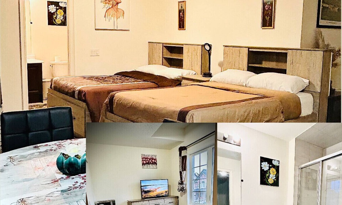 Mount Pleasant House | Studio . Bedroom with attatched washroom and living area . All in one
