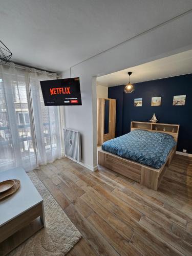 Saint-Brieuc Apartment | Studio Voltaire - Centre ville