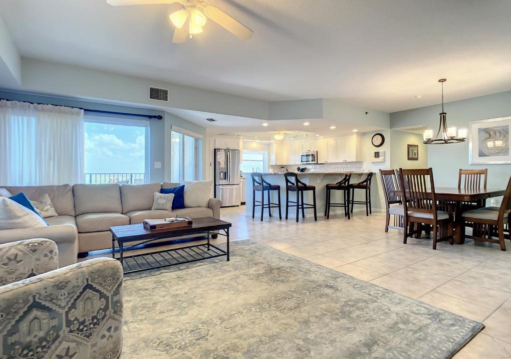 New Smyrna Beach Apartment | Stunning 32 Corner unit on the Atlantic. OW10-401