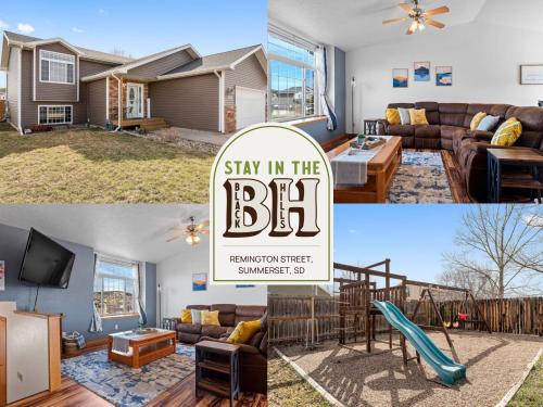 Summerset House | Stylish 5 BR- LG Fenced Backyard and Playground