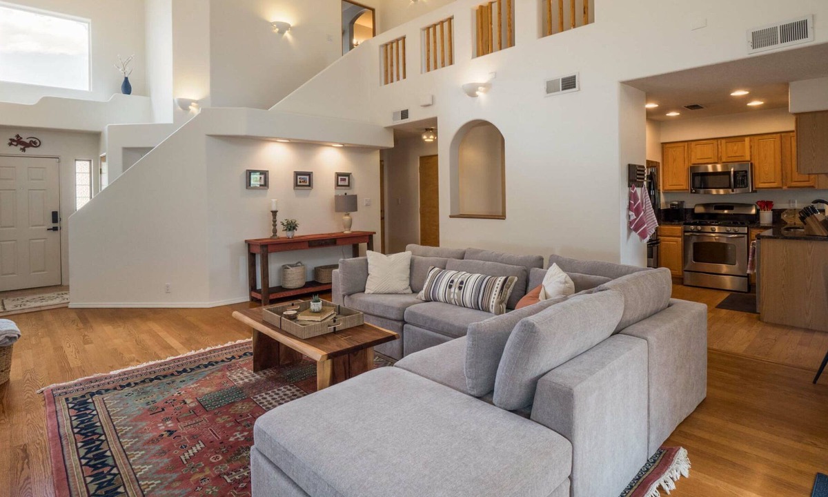 Taylor Ranch House | Two-Story Adobe in Parklike Setting