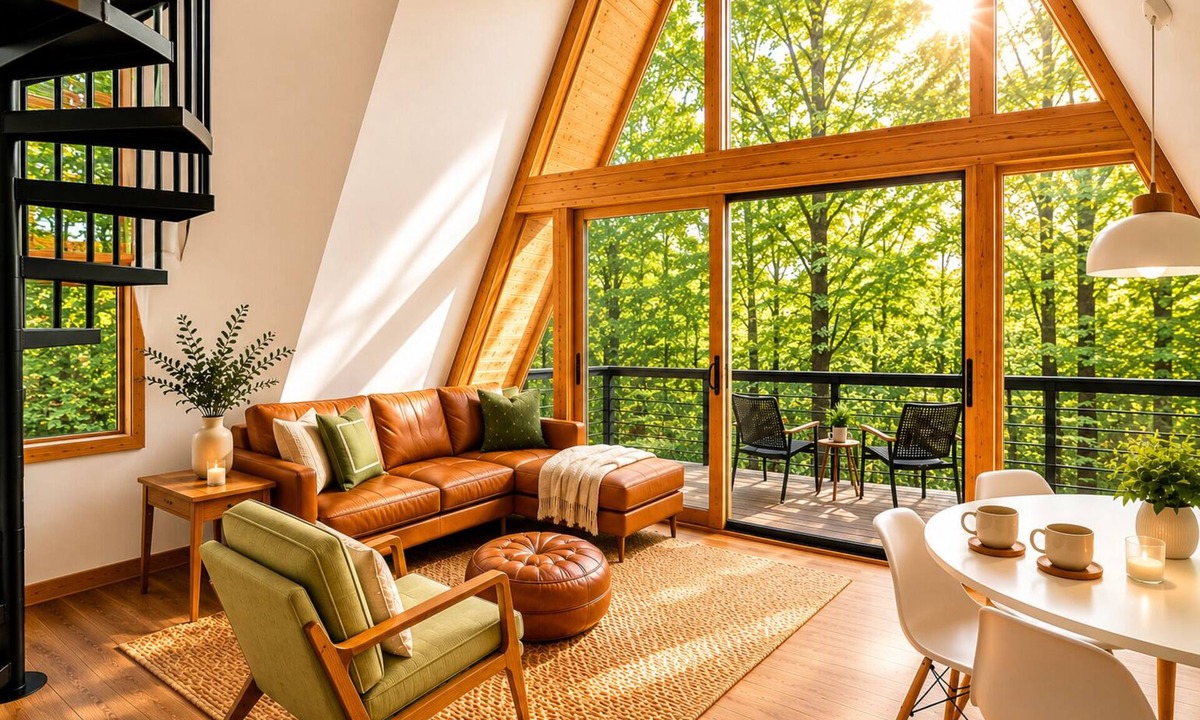 Rogers House | White Oak Haven-Cozy Forest A-frame near Bentonville