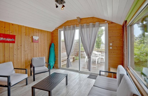Creances House | 2 bedroom beach front home in Créances