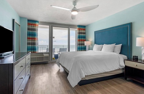 Daytona Beach Shores Condo | 2 Bedroom Oceanview Condo, Sleeps 6, Daytona Seabreeze Resort!