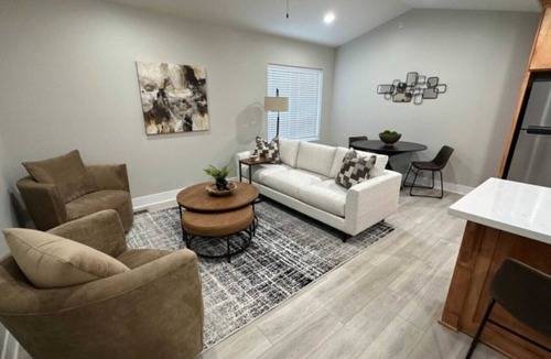 Council Bluffs House | 2 Beds + EV Charger | Gated Luxury Stay