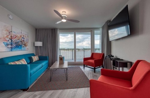 Treasure Island Hotel | 2 Cozy Units with Sunset Views! Outdoor Pool and Free Parking!