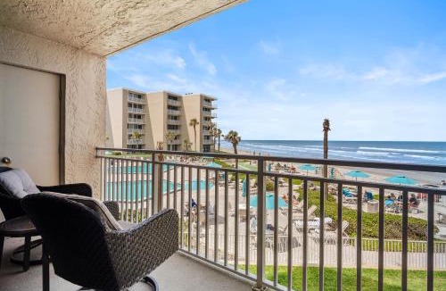 New Smyrna Beach House | 2BR Condo with Direct Beach & Pool Views NSB FL