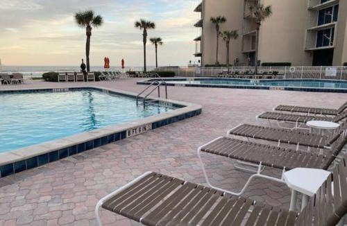New Smyrna Beach House | 2BR Condo with Direct Beach & Pool Views NSB FL