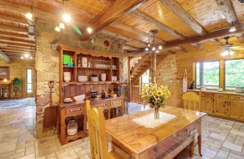 Harrison House | 3,000 Sq Ft + Game Room: Ozarks Serenity Cabin!