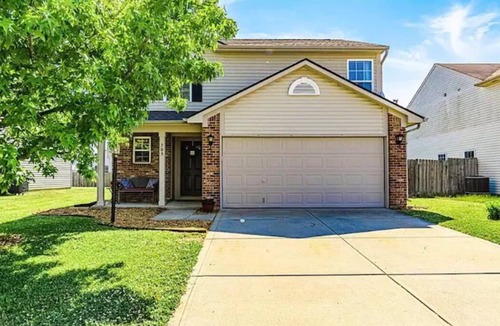 Brownsburg House | 3-bedroom home with fenced yard, 2 car garage and patio