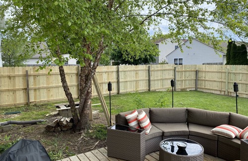 Brownsburg House | 3-bedroom home with fenced yard, 2 car garage and patio